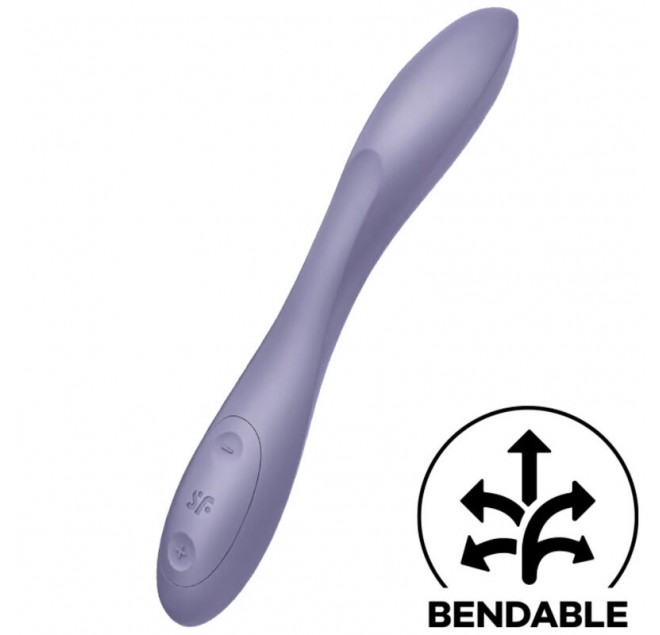 VIBRATORE MULTIUSO SATISFYER G-SPOT FLEX 2 - VIOLA