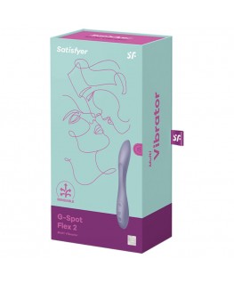 VIBRATORE MULTIUSO SATISFYER G-SPOT FLEX 2 - VIOLA