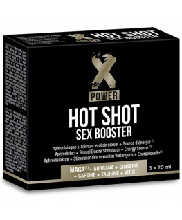 XPOWER HOT SHOT SEX BOOSTER 3 X 20 ML