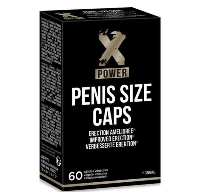 XPOWER PENIS SIZE CAPS PER MIGLIORI EREZIONI 60 CAP