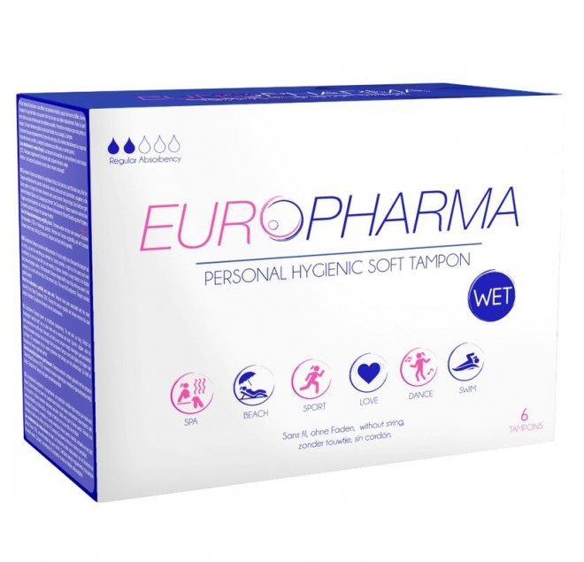 EUROPHARMA TAMPON AZIONE TAMPONI 6 UNITÀ