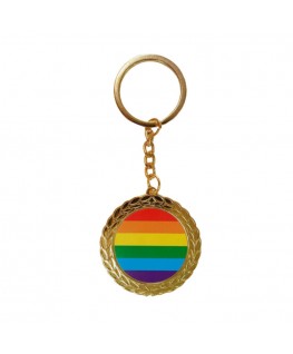 PRIDE - PORTACHIAVI ROTONDO CON BANDIERA LGBT PRIDE - PORTACHIAVI ROTONDO CON BANDIERA LGBT che trovi in offerta solo su SexyShopOnline a -35% di sconto