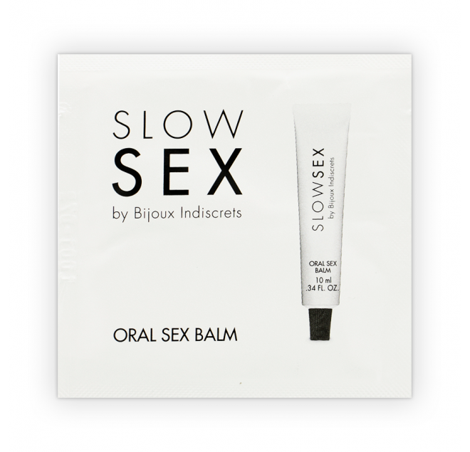 BIJOUX SLOW SEX ORAL SEX BALM SINGOLA DOSE