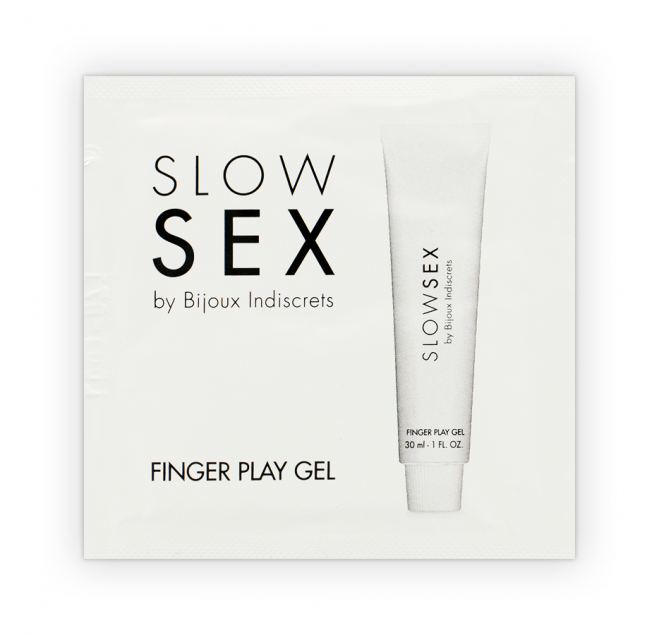 BIJOUX SLOW SEX FINGER PLAY GEL SINGOLA DOSE