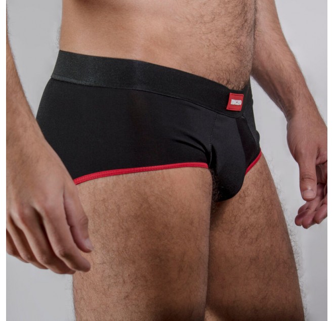 MACHO MS24R CALZONCILLO BRIEF DARK RED M