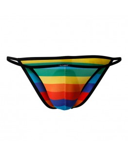 CUT4MEN - SLIP KINI RAINBOW L