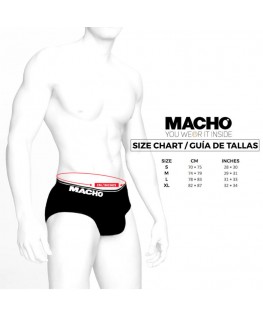 MACHO MX24NB SLIP NERO XL