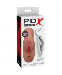 PDX PLUS + FIGA PERFETTA DOPPIO STROKER VAGINA E MASTURBATORE ANO