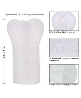 CALEX BOUNDLESS VULVA STROKER - TRASPARENTE