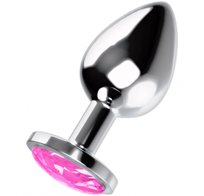 OHMAMA ANAL PLUG METALLO - ROSA S