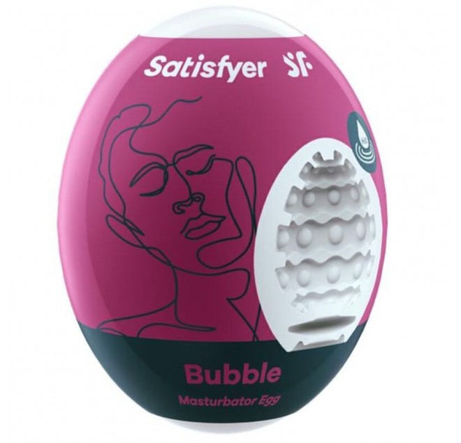 SODDISFACENTE BUBBLE MASTURBATOR EGG