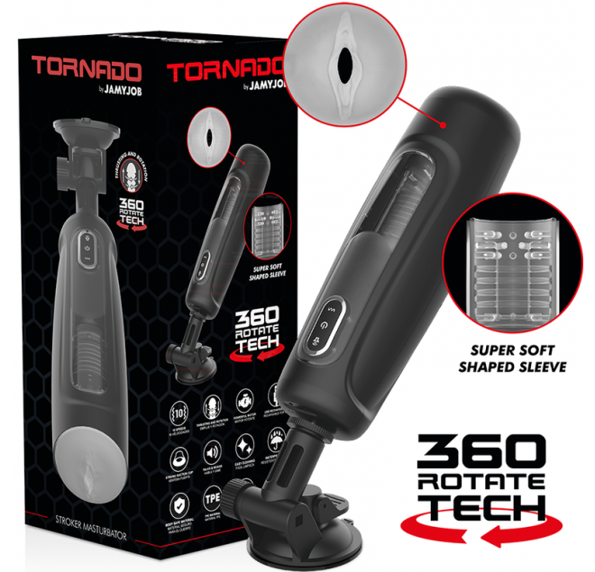 JAMYJOB TORNADO 360 ROTATE TECH STROKER