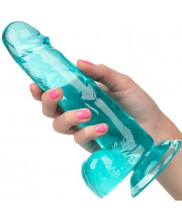 DILDO REGINA DIMENSIONI CALEX - ROSA 15,3 CM