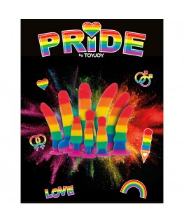 PRIDE - DILDO BANDIERA LGBT 15 CM