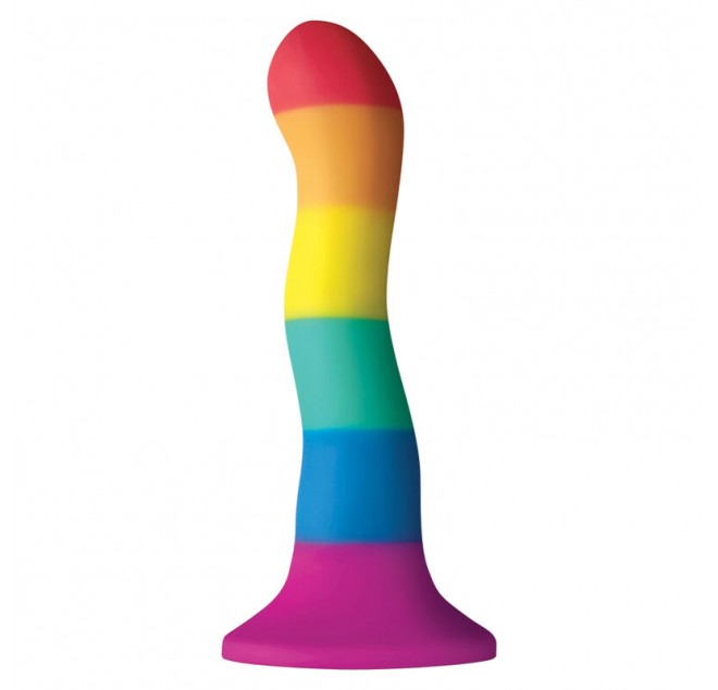 PRIDE - BANDIERA LGBT DILDO WAVE 17 CM