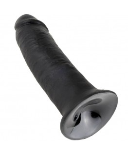 KING COCK 10" PENE NEGRO 25 CM