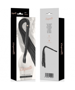 COQUETTE CHIC DESIRE FLOGGER IN PELLE VEGAN FANTASY