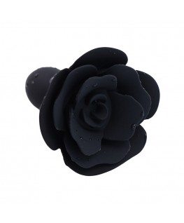 PLUG ANALE IN SILICONE OHMAMA FETISH ROSE - NERO