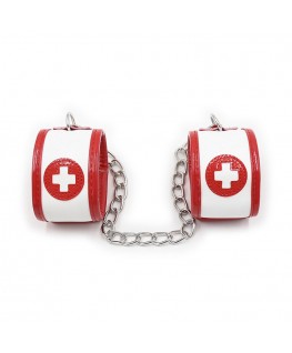 OHMAMA FETISH MINI NURSE BONDAGE SET 3 PEZZI