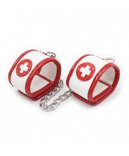 OHMAMA FETISH MINI NURSE BONDAGE SET 3 PEZZI