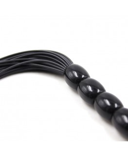 FLOGGER OHMAMA FETISH CON MANICO IN SILICONE NERVATO 22 CM