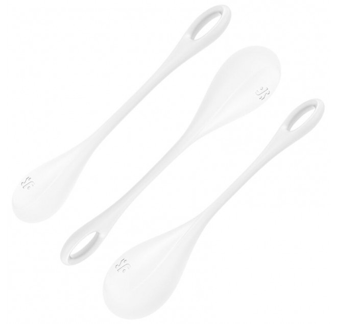 SET ALLENAMENTO SATISFYER YONI POWER 1 - BIANCO