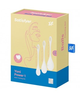 SET ALLENAMENTO SATISFYER YONI POWER 1 - BIANCO