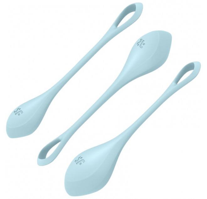 SET ALLENAMENTO SATISFYER YONI POWER 2 - BLU