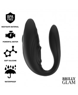 BRILLY GLAM COUPLE PULSING & VIBRATING REMOTE CONTROL