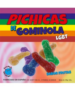 PRIDE - FRUTTA GUMMY PENIS CON ZUCCHERO LGBT