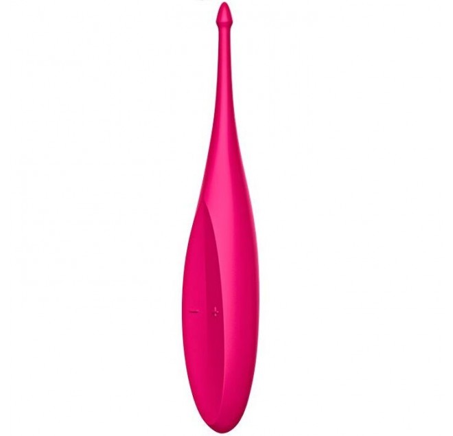 VIBRATORE SODDISFACENTE TWIRLING FUN TIP - ROSA