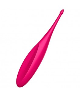 VIBRATORE SODDISFACENTE TWIRLING FUN TIP - ROSA