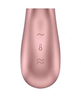 VIBRATORE SATISFYER HOT LOVER ROSA-BEIGE