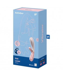 VIBRATORE SATISFYER HOT LOVER ROSA-BEIGE