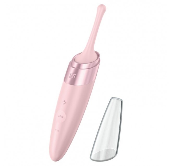 SATISFYER TWIRLING JOY CLIT PUNTA STIMOLANTE - ROSA