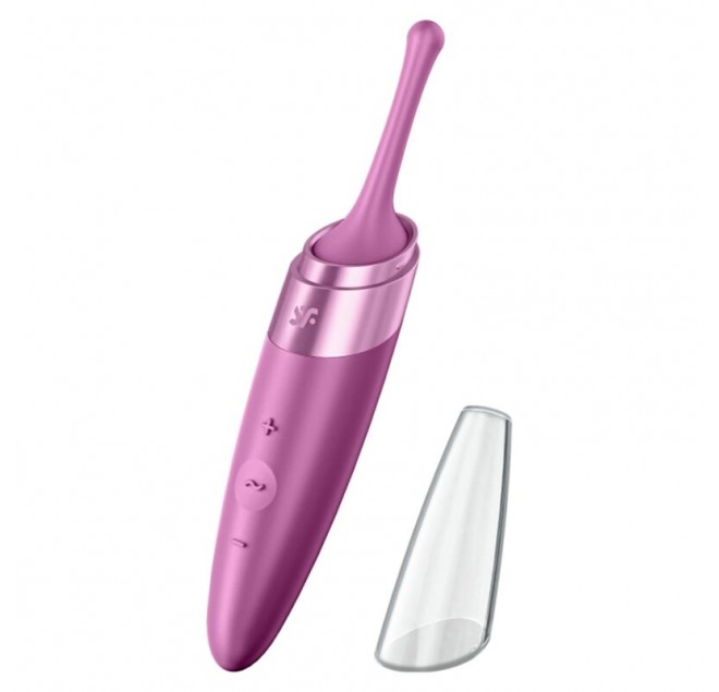 SATISFYER TWIRLING JOY CLIT PUNTA STIMOLANTE - FUCSIA