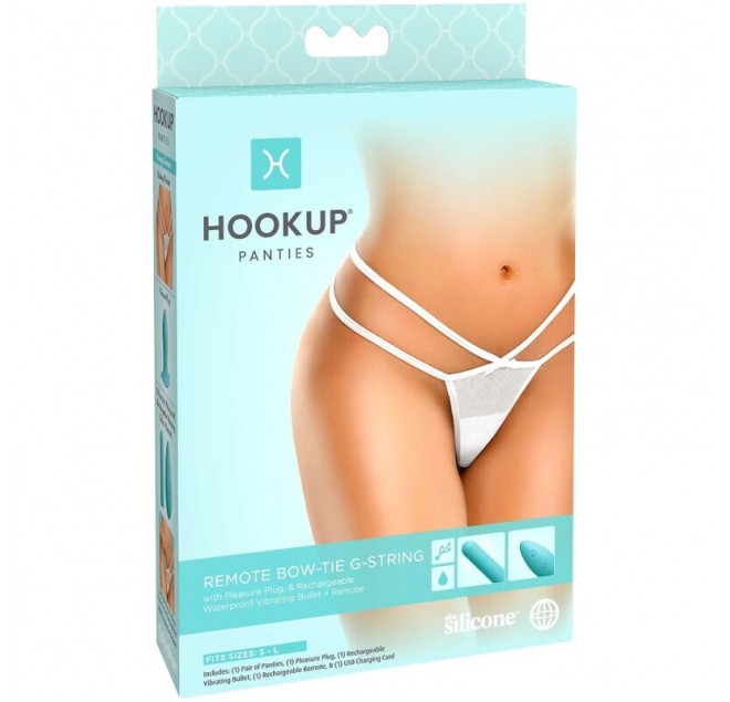 HOOK UP REMOTE POW-TIE G-STRING TAGLIA UNICA