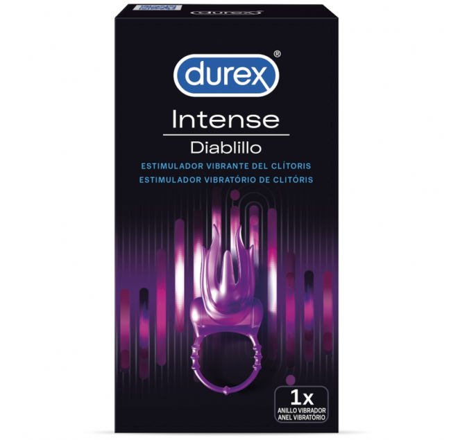 ANELLO PER PENE VIBRANTE DUREX INTENSE DIABILLO