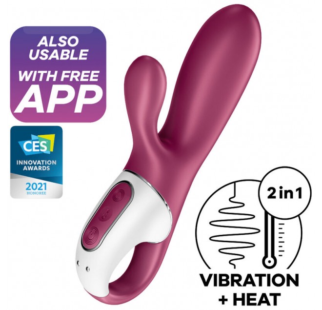 SATISFYER HOT BUNNY VIBRADOR PUNTO G