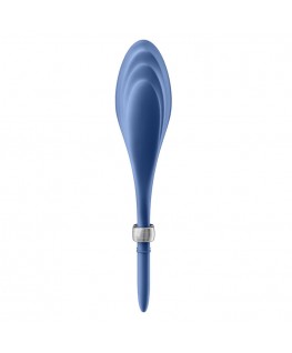 VIBRATORE AD ANELLO SATISFYER DUELIST - BLU