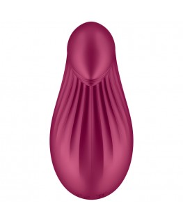 VIBRATORE DA APPOGGIO SATISFYER DIPPING DELIGHT - ROSSO