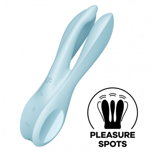 SATISFYER THREESOME 1 VIBRATORE - BLU