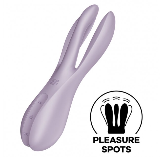 SATISFYER THREESOME 2 VIBRATORE - VIOLA