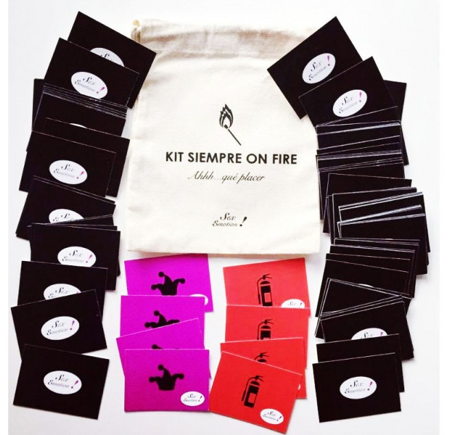 Kit Siempre On Fire juego para parejas Sex Emotion