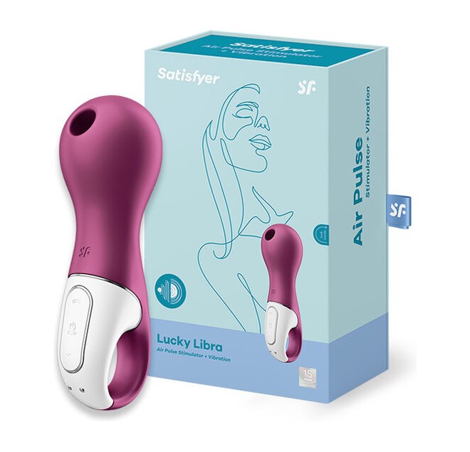 SATISFYER LUCKY LIBRA SUCCIONADOR Y VIBRADOR