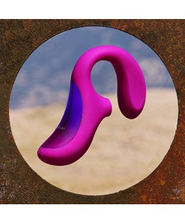 LELO ENIGMA CRUISE DUAL STIMOLATION SONIC MASSAGER DEEP ROSE