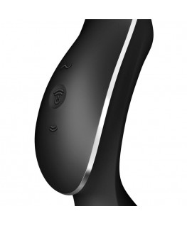 STIMOLATORE E VIBRATORE SATISFYER CURVY TRINITY 2 - NERO