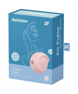 STIMOLATORE E VIBRATORE SATISFYER SUGAR RUSH - ROSA