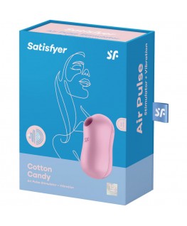 STIMOLATORE E VIBRATORE SATISFYER PER CARAMELLE DI COTONE - LILLA