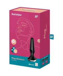 VIBRATORE SODDISFACENTE PLUG ILICIOUS 2 PLUG - NERO